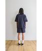 GAINSBORO Arch Logo Collar Sweatshirt_Navy