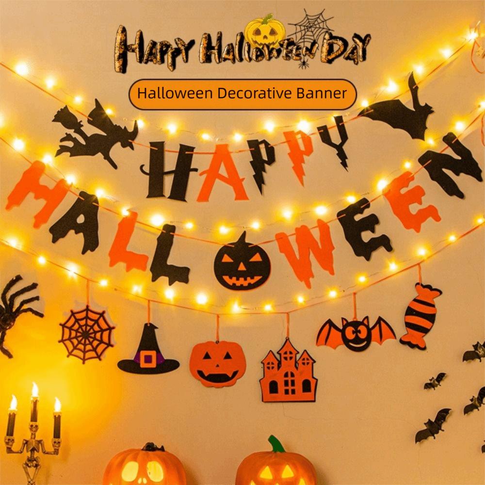 Creative Halloween Hanging Banner DIY Halloween Decorations Festival Atmosphere