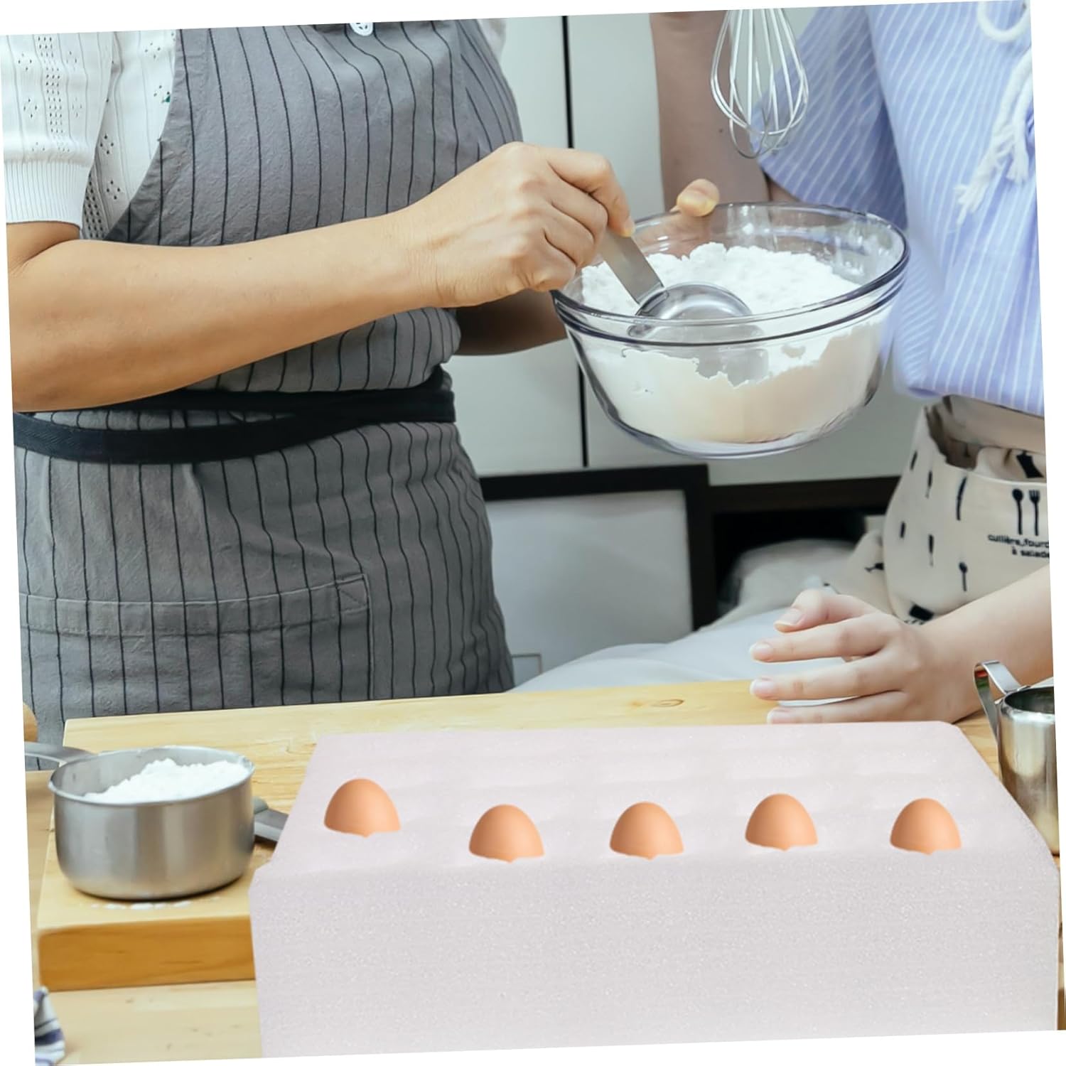 

Лоток для яиц на 20 ячеек, Лоток для яиц из жемчужного хлопка, Диспенсер для яиц, Пенопластовый держатель для яиц куриных, утиных, перепелиных, Многоразовый картонный лоток для яиц для холодильника