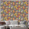 Boho Tapestry Wall Hanging Aesthetic Room Decor Vintage Throw Blanket Couch Cover Hippie Wall Art Bedroom Living Room Decoration