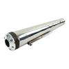 Universal Motorcycle Muffler Exhaust Pipe Adjustable 1.9‑2in Inlet Stainless Steel Motorcycle Muffler Pipe for R1150R