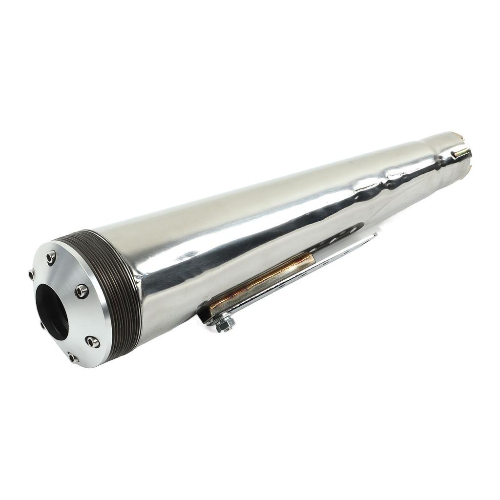 Universal Motorcycle Muffler Exhaust Pipe Adjustable 1.9‑2in Inlet Stainless Steel Motorcycle Muffler Pipe for R1150R