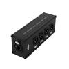 4 Channel XLR Sound Ethernet Converter Network Cable Converter Stage Light Adapter Passive Operation No Signal Loss EMI