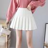Female Spring Summer Korean Skirt Shorts Women High Waist Sexy Mini Skirt School Short Pleated Kawaii Japanese Skirt
