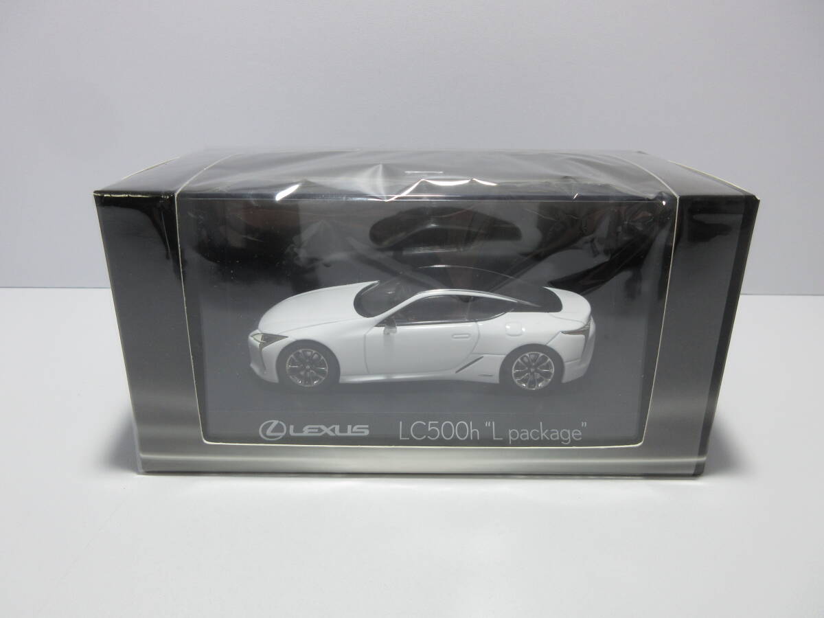 

[Б/У] 1/43 Lexus LC500h L Package Специальный заказ дилера Памятная покупка Не для продажи Миниатюрный автомобиль Белый Nova Glass Flake