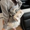 Handbag Women's New Bag Shoulder Messenger Bag Cylinder Bag