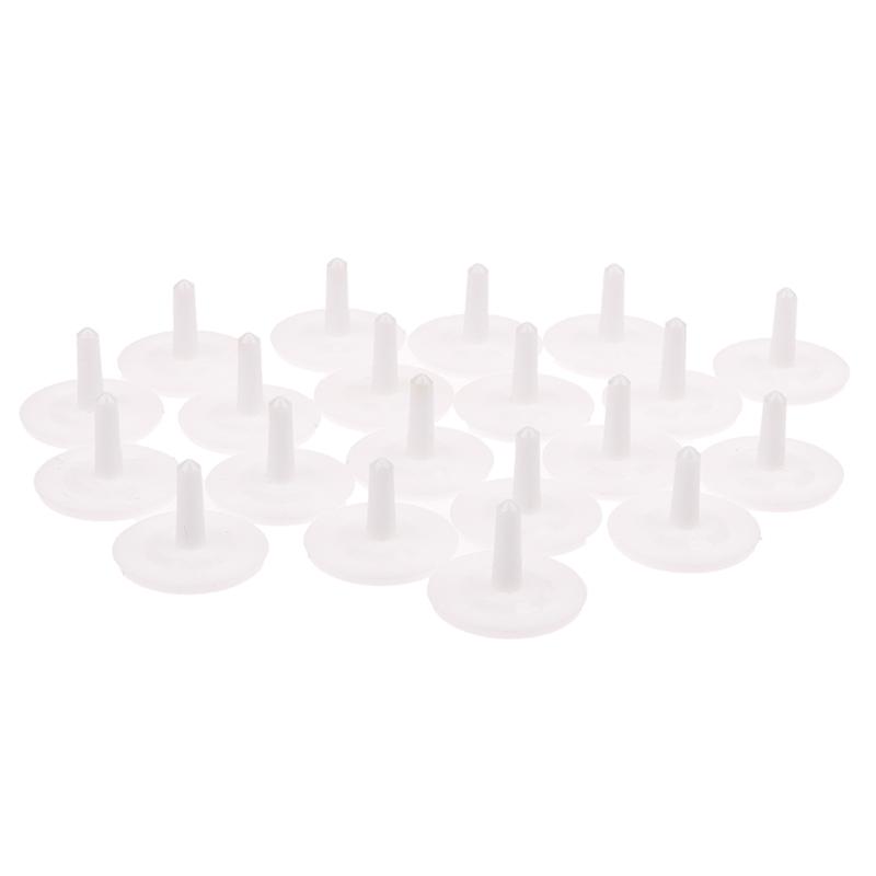 20 Stück Tragbare Runde Kunststoff Golfball Positionsmarkierer Ausrüstung Für Golfer Sortierte Farbe Golfballmarkierung