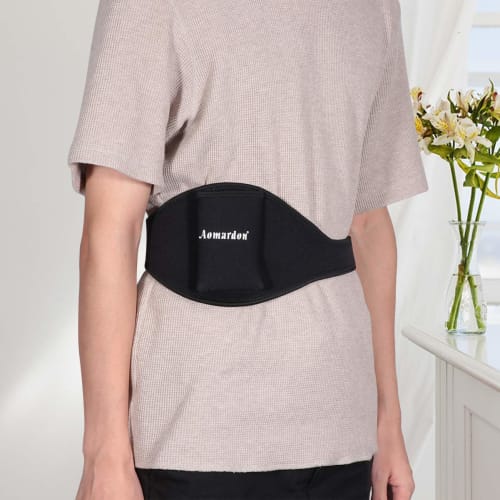 Adjustable Vertical Microphone Belt Waist Bag for Sports Instructors, Teachers, Singers, Classes, Public Speaking, and Theater