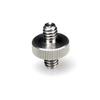 1/4 Male To 1/4 Male Threaded Camera Screw Adapter for Tripod Mount Holder
