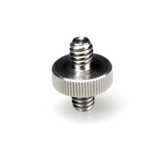 1/4 Male To 1/4 Male Threaded Camera Screw Adapter for Tripod Mount Holder