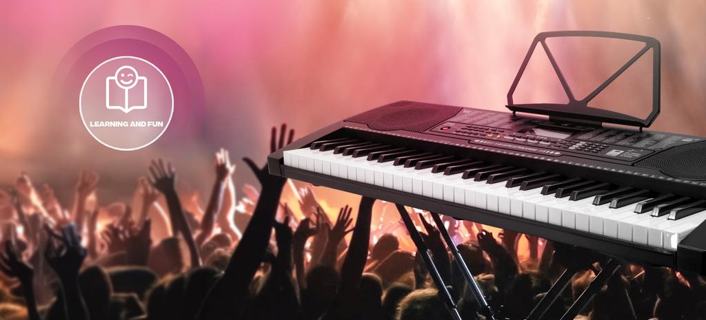 MusicMate MM-KB130 ClarityKey Keyboard