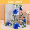 Christmas Decor Artificial Garland With Faux Flowers For Home Holiday Festive Atmosphere