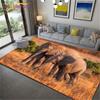 Animal Elephant Home Decor Bathroom and Living Room Soft Rugs Carpets for Living Room Rug for Kitchen Floor Mat Bedroom Mat