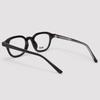 Aloeyewear [Essential] AL5503 0909G Essential Quadratische schwarze Brillenfassung mit Blaulichtfiltergläsern