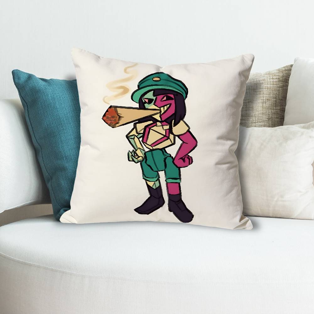 JJoel GGuerra Ena Anime Berühmtheit Merchandise AllMatch Bedruckte Kissenhülle Sofa Auto Büro Zimmer Dekoration Schutz