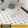 30.48x30.48cm PVC Waterproof Self-Adhesive Floor Tile, SPC Vinyl Peel and Stick for Bathroom Balcony Kitchen, Easy DIY Home