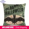 Home Decor Halloween Themed Spooky Decorative Pillow Covers Pattern Cushion Cover Suitable For Sofa Bedroom Car Pillow Cover