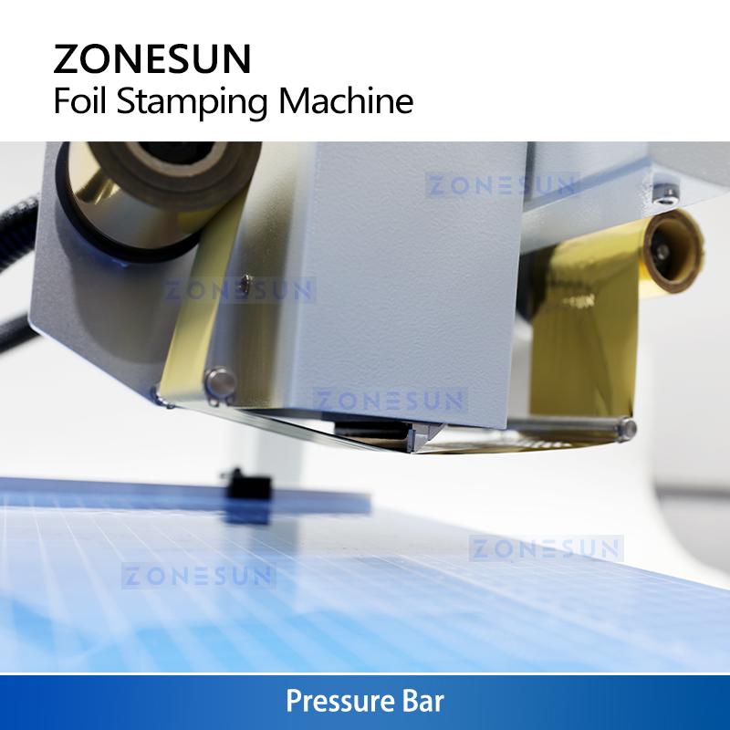 ZONESUN ZS-8025 Automatic Digital Plate-free Foil Stamping Machine for Packaging