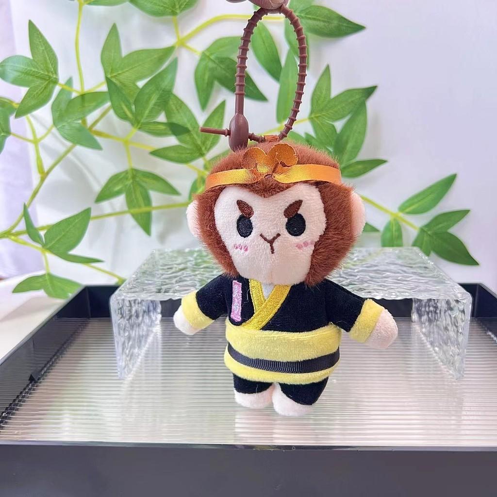 

Unique Myth Black Sun Wukong Plush Collectible Toy Soft Monkey For Game Lovers No Staff Silicone