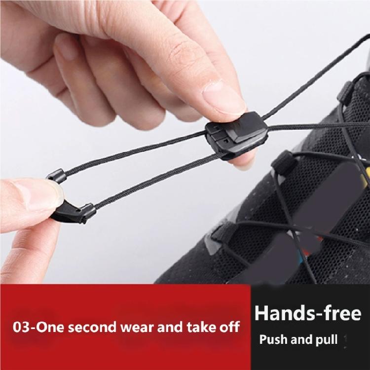 3Pairs Elastic Shoe Laces With Cord Lock Fasteners Anti Slip Stretchy Shoelaces Sneakers Lace For Men Women Teen Kid