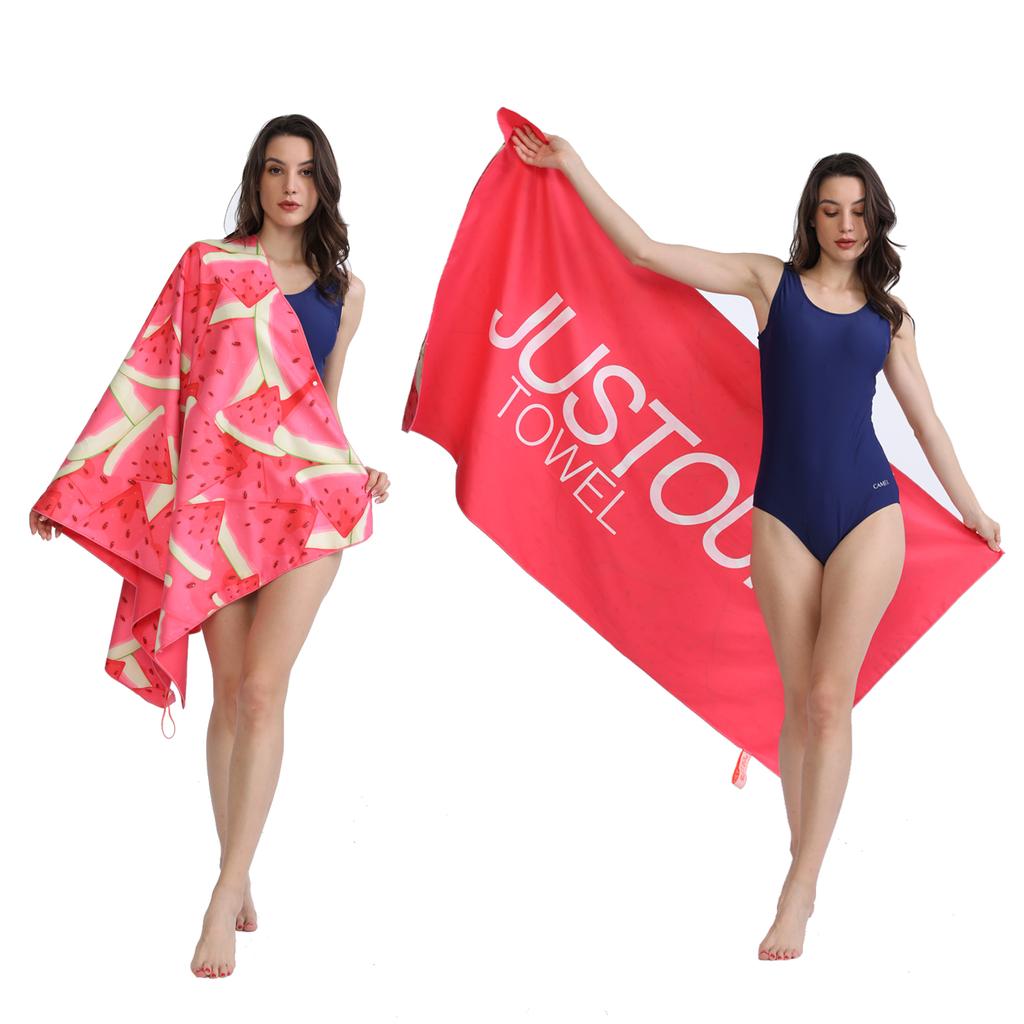 80*160cm Lightweight Travel Camping Swimming Beach Towels Extra Large Quick Drying Sand Free Pool Towel