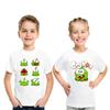 2025 Om Nom Stories Trykk Barn T-skjorte Sommer Ny T-skjorte Tegneserie Barn T-skjorter Baby Jenter Gutter Klær Unisex T-skjorte,HKP5410