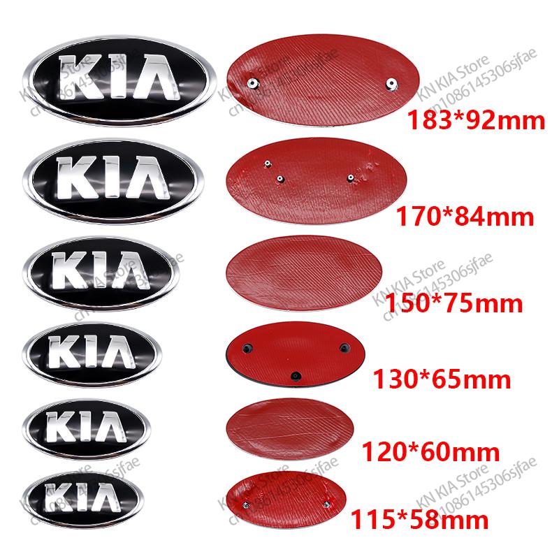 ABS Pro KIA Sportage Ceed Cerato Optima Sorento Picanto Soul Rio Autopříslušenství Přední Znak na Kapotu Auta Zadní Znak na Kufr Samolepka ljcmw22
