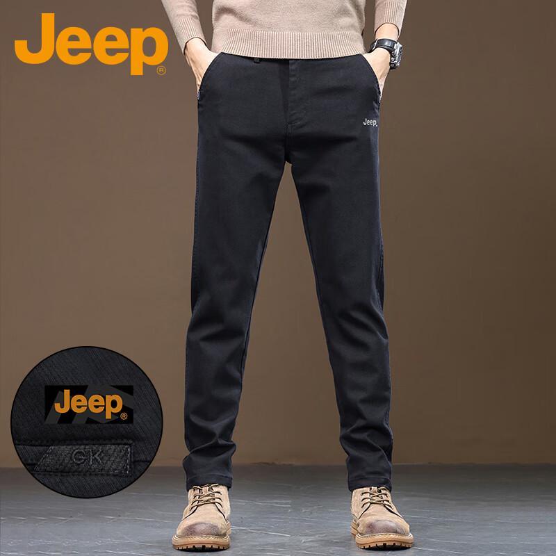 

JEEP Men s Business Casual Straight-Leg Pants 31