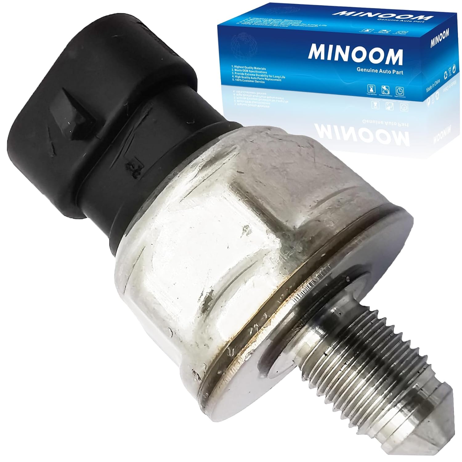 

12635273 5PP11-4 Fuel Injection Pressure Sensor Replacement for GMC Canyon Terrain Saab 9-4X Buick Allure Lacrosse Verano Cadillac ATS CTS SRX XTS