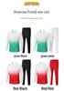 Unisex Spring/Autumn Long-Sleeve Sports Suit: Chinese Team Training Wear & Martial Arts Coach Uniform with Stand-up Collar