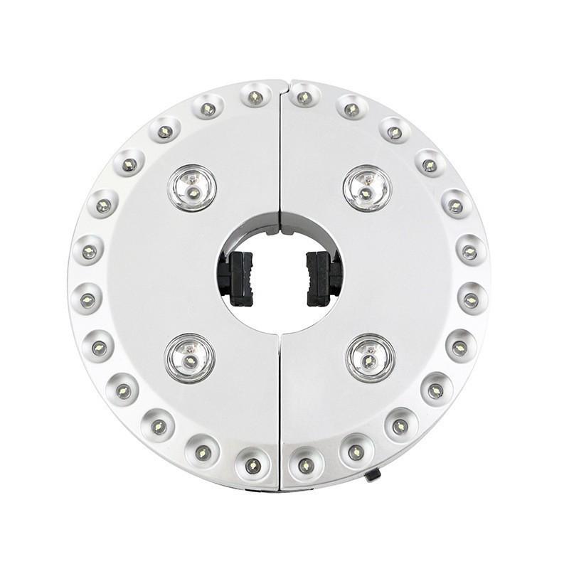 48LED Outdoor Camping Light: Disc Shape, Umbrella & Tent Use, Emergency Ready, Three-Level Brightness