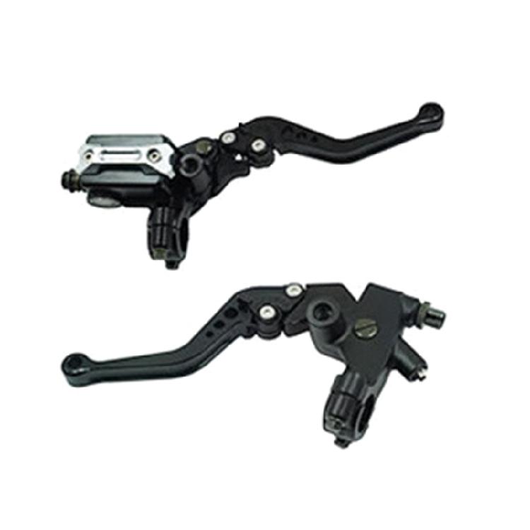 Motorcycle Brake Clutch Master Cylinder Reservoir Levers 7/8"