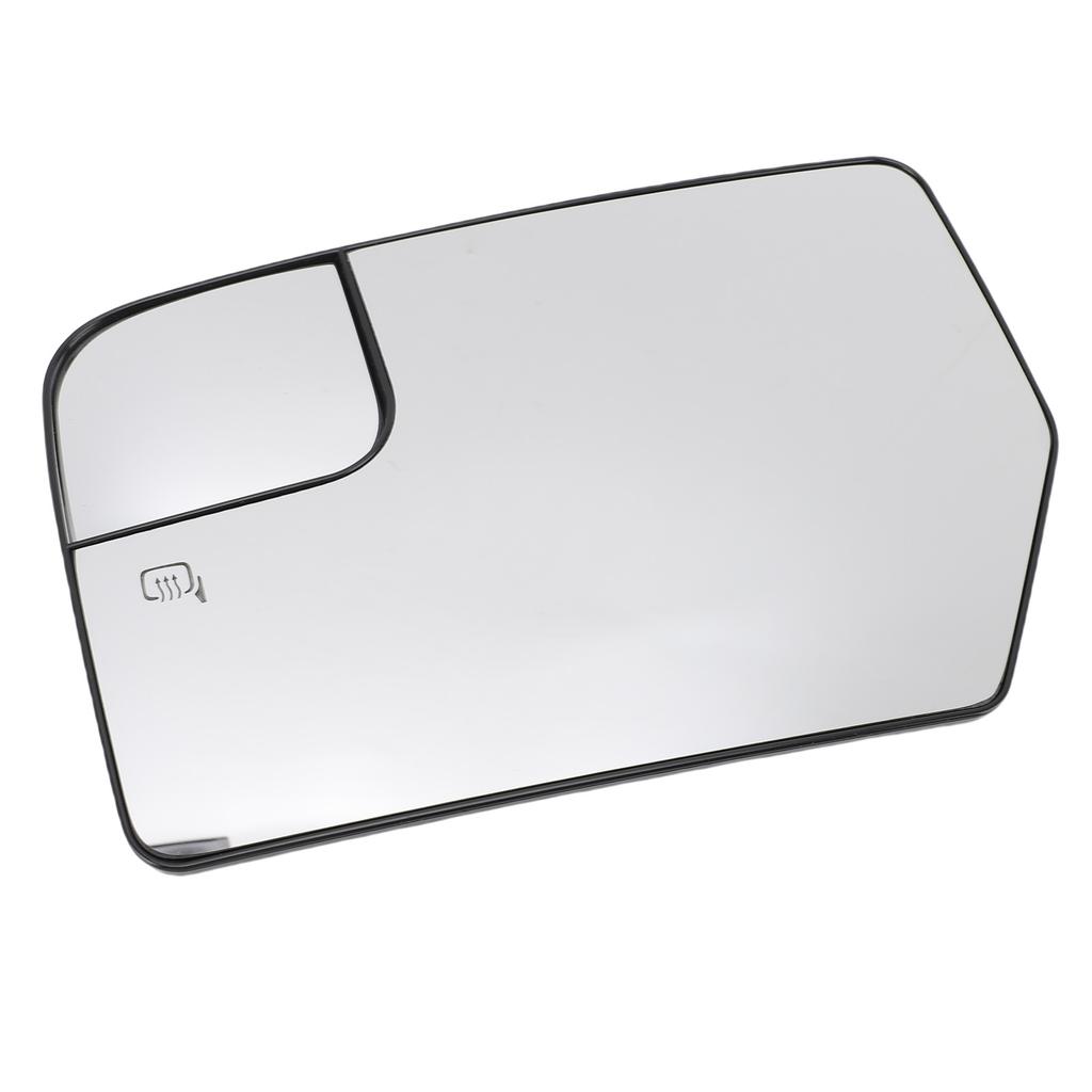 Heated Mirror Glass High Clarity Defrosting Prevent Fogging Rearview Mirror Glass Lens Replacement for Expedition 2012
