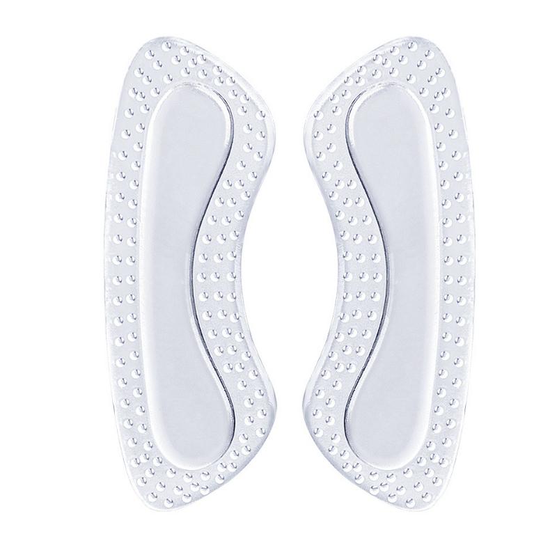 Upgrade Silicone Heel Stickers Heels Grips for Women Men Anti Slip Heel Cushions Non-Slip Inserts Pads Foot Heel Care Protector