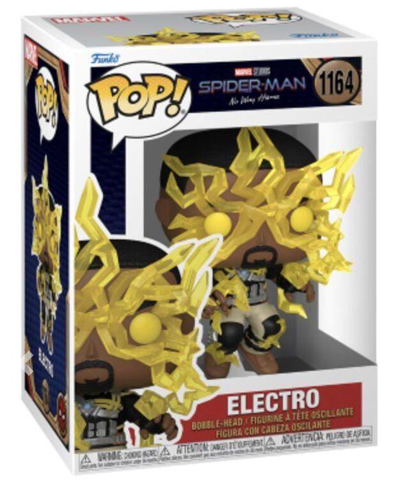 Figurine - Funko - Spider-Man: No Way Home - Electro - Pop! Vinyl - Noir