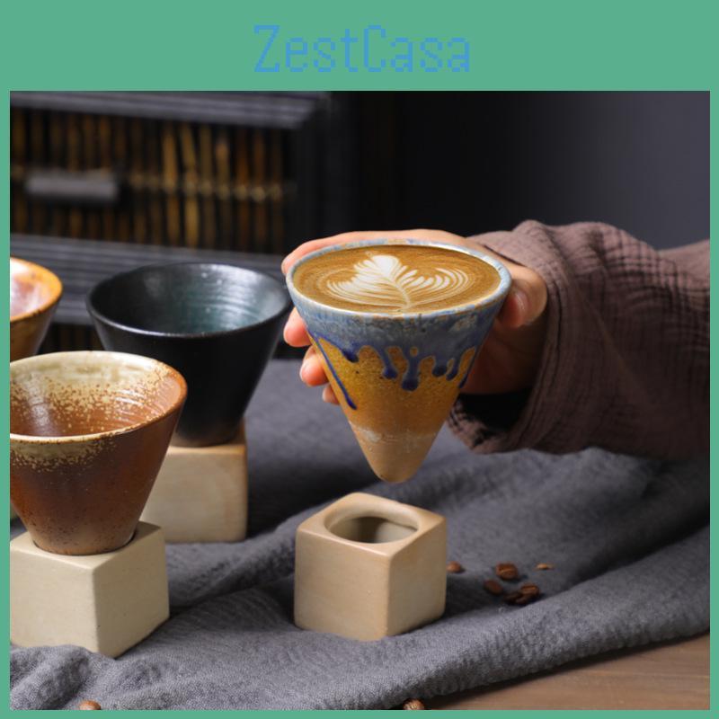 Japanese Pottery Mug Coarse Creative Ceramic Retro Coffee Cup Bestseller In Ins Style