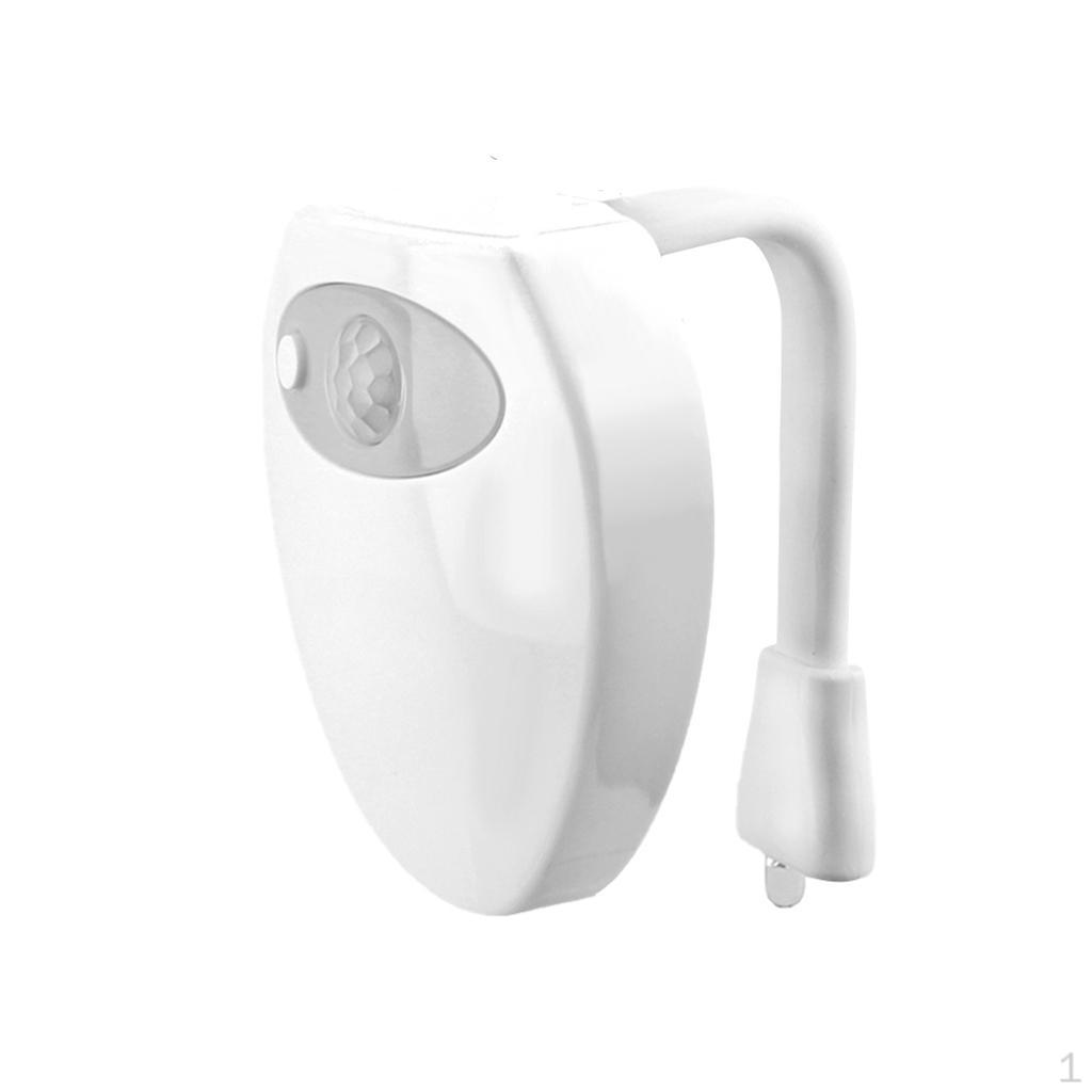 Rechargeable 16 Colors Motion Toilet Light with