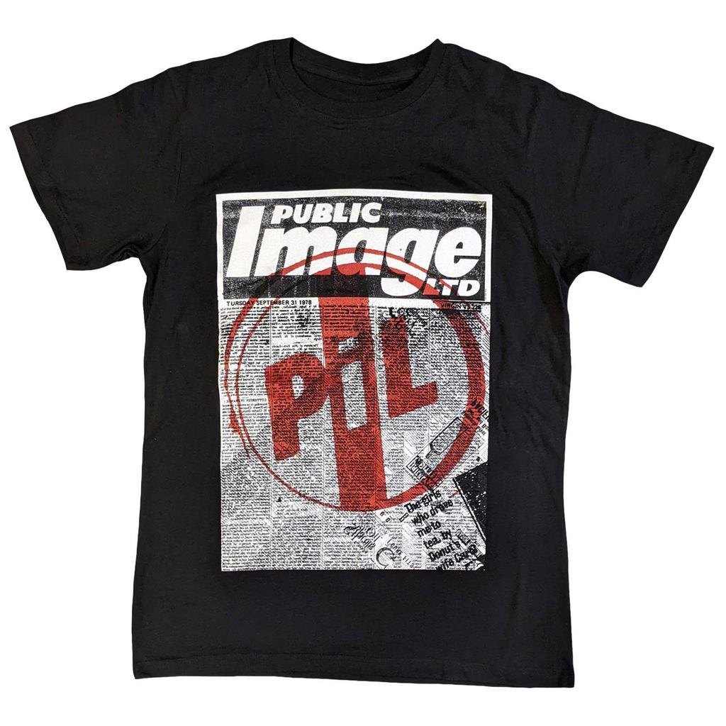 PIL (Public Image Ltd.) Unisex bavlněné tričko s plakátem pro dospělé