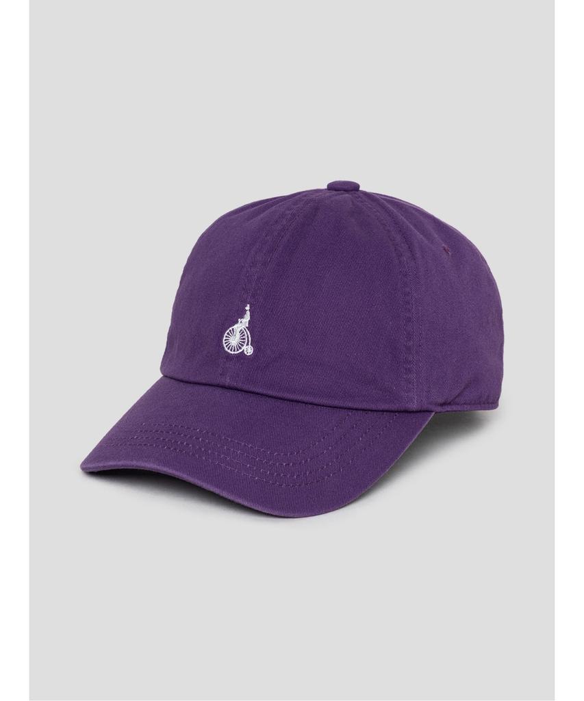 Binpolaegseseoli Cotton Twill Logo Washed Ball Cap - Purple