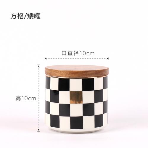 

Керамическая герметичная банка, деревянная крышка, емкость для хранения, влагостойкая банка для хранения, банка для конфет, пищевой контейнер, декоративные банки, домашний органайзер