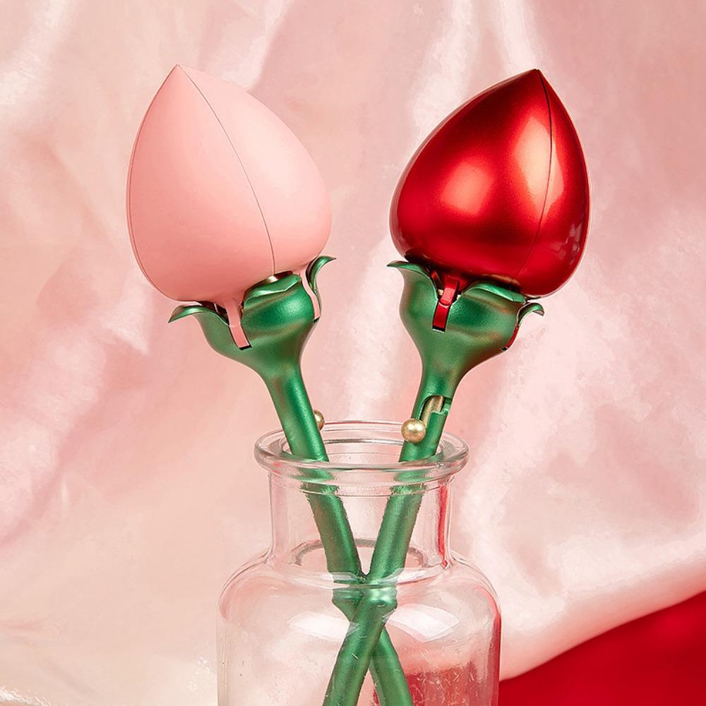 Waterproof Auto Blooming Jewelry Box Elegant Rose Ring Box  Valentine's Day