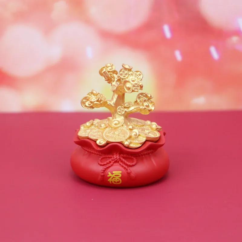 Creative Calf Decorations New Year of The Ox Festive Baking Cake Decoration Decorations Living Room Car Decoration Decorations