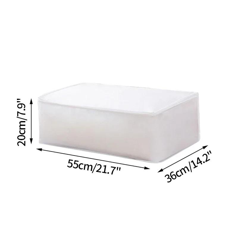 Large  Waterproof Quilt Clothes Organizer Dustproof Closet Organizer Clothes Storage Bag Luggage Wardrobe Clothing Storage Bag 