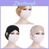 Ethnic Style Cross Strap Ear Hole Beanie With Breathable Fabric For Casual Wear