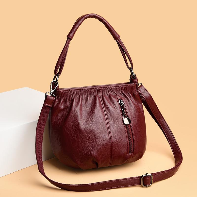 Women's Bag New European and American Fashion Retro Bag Women's Handbag Shoulder Bag Multi-layer Large Capacity Crossbody Bag