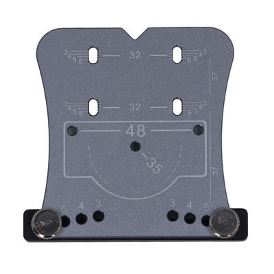 35mm Hinge Hole Jig Aluminum Alloy Drilling Guide Template Woodworking Punching Locator for Cabinet