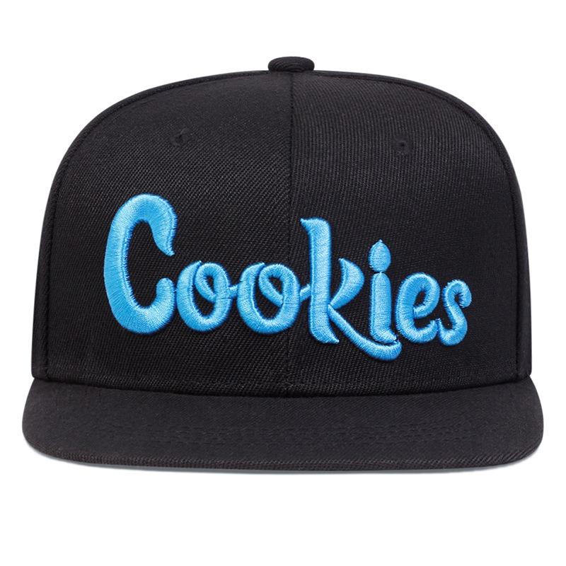 Cookies Alphabet Embroidery Baseball Cap Casual Outdoor Sun Protection Cap Hip Hop Cap