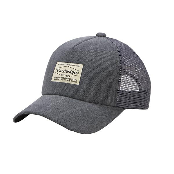 Pazdesign Pazdesign Mesh Cap Square Charcoal F PHC-082