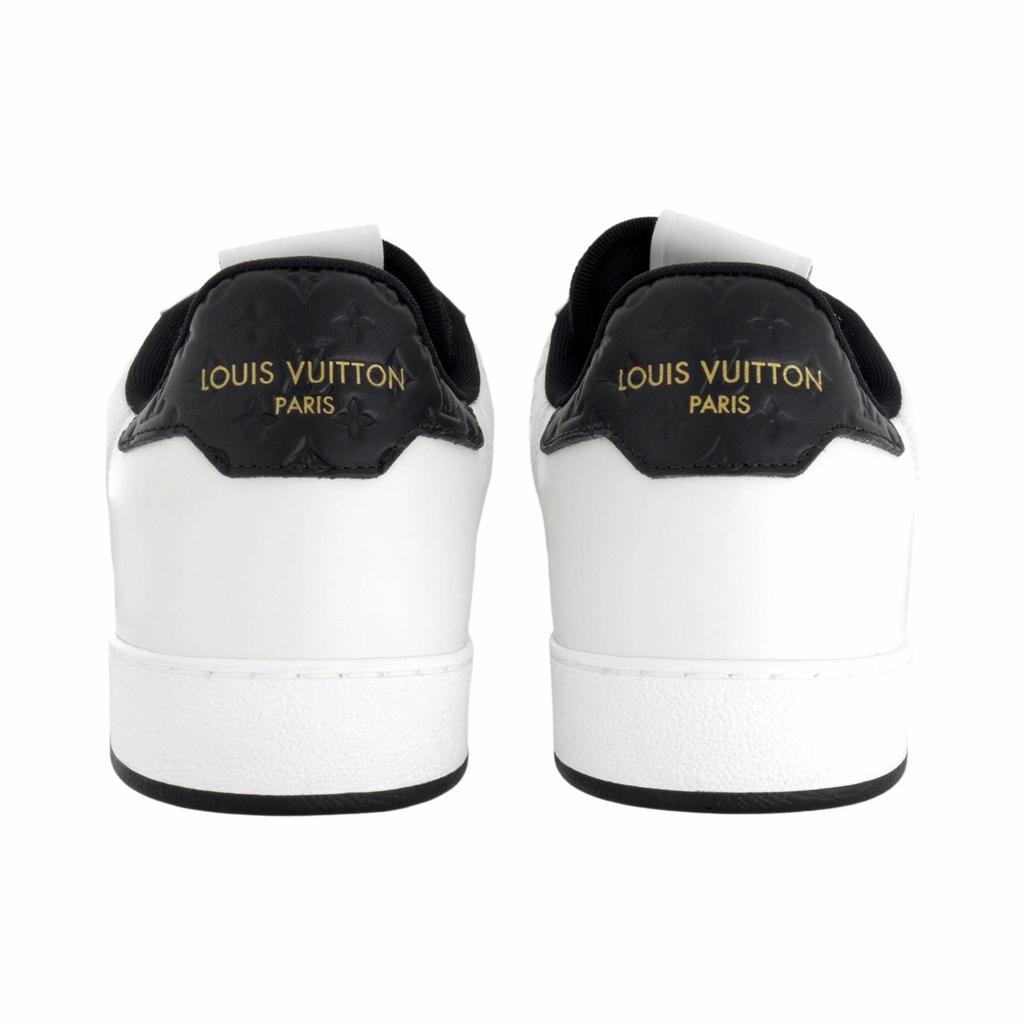 Louis Vuitton Rivoli Low Top Skateboard Shoes Men's White Black 1ADGO2