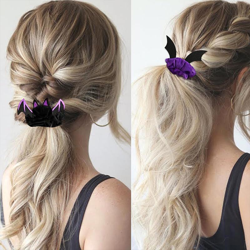 Halloween Kopfschmuck Halloween Dekorationen Haarschmuck Kindergeschenk Haargummis Weich Mehrfarbig